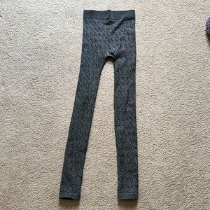 Grey Sparkle Leggings